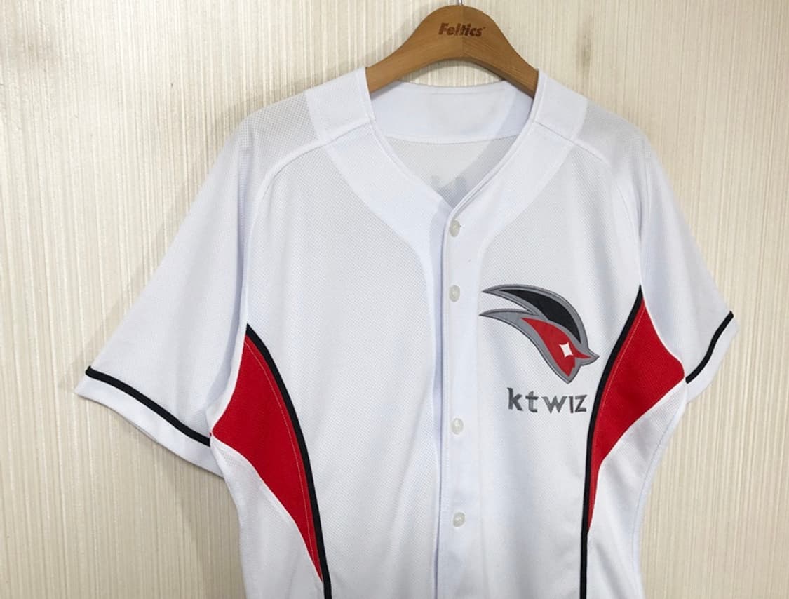 KBO 위팬 KT위즈 홈유니폼/져지 100 #1 정성곤 상품이미지4