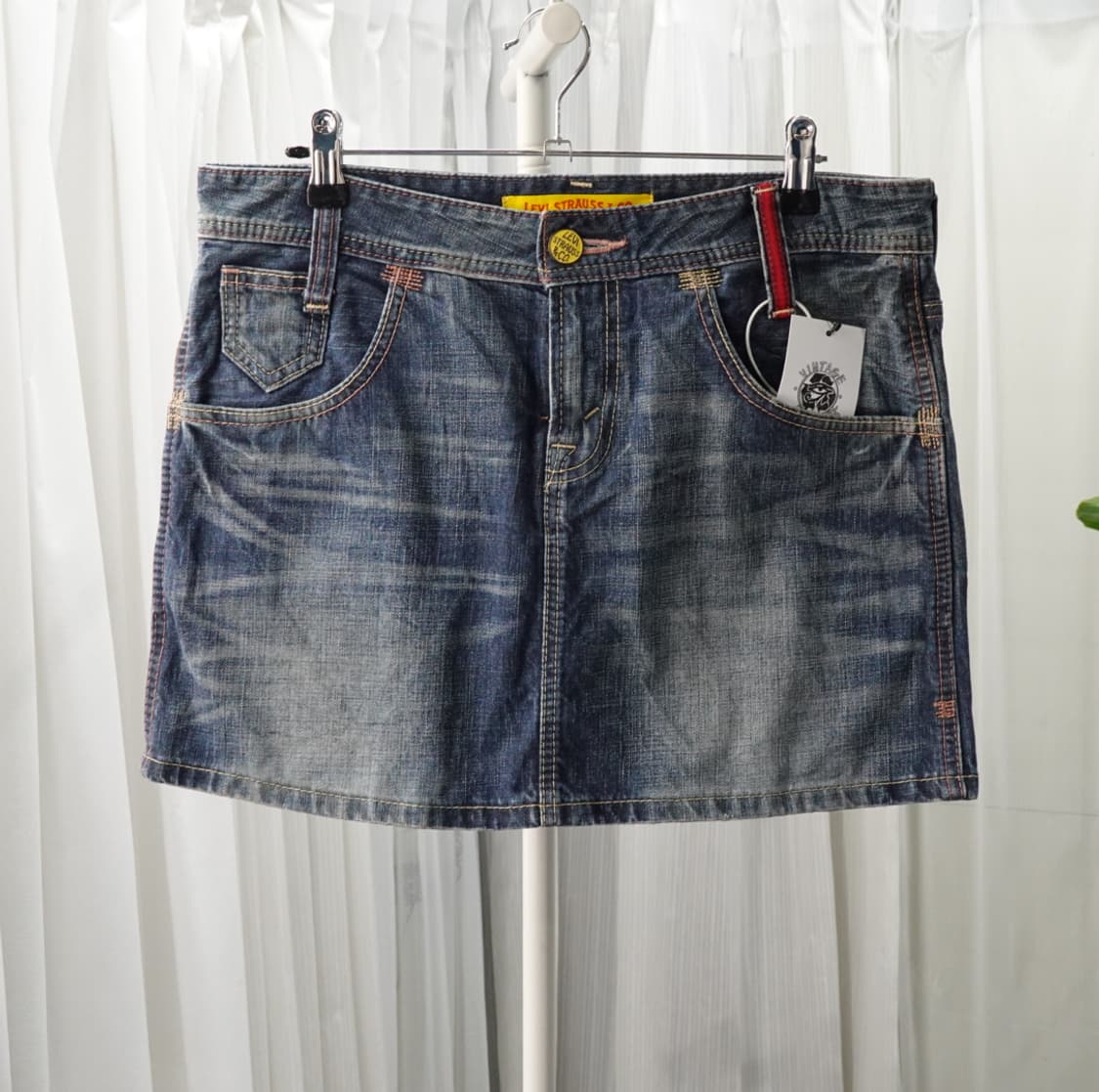 LEVI  빈티지 데님 미니스커트 1873 상품이미지2