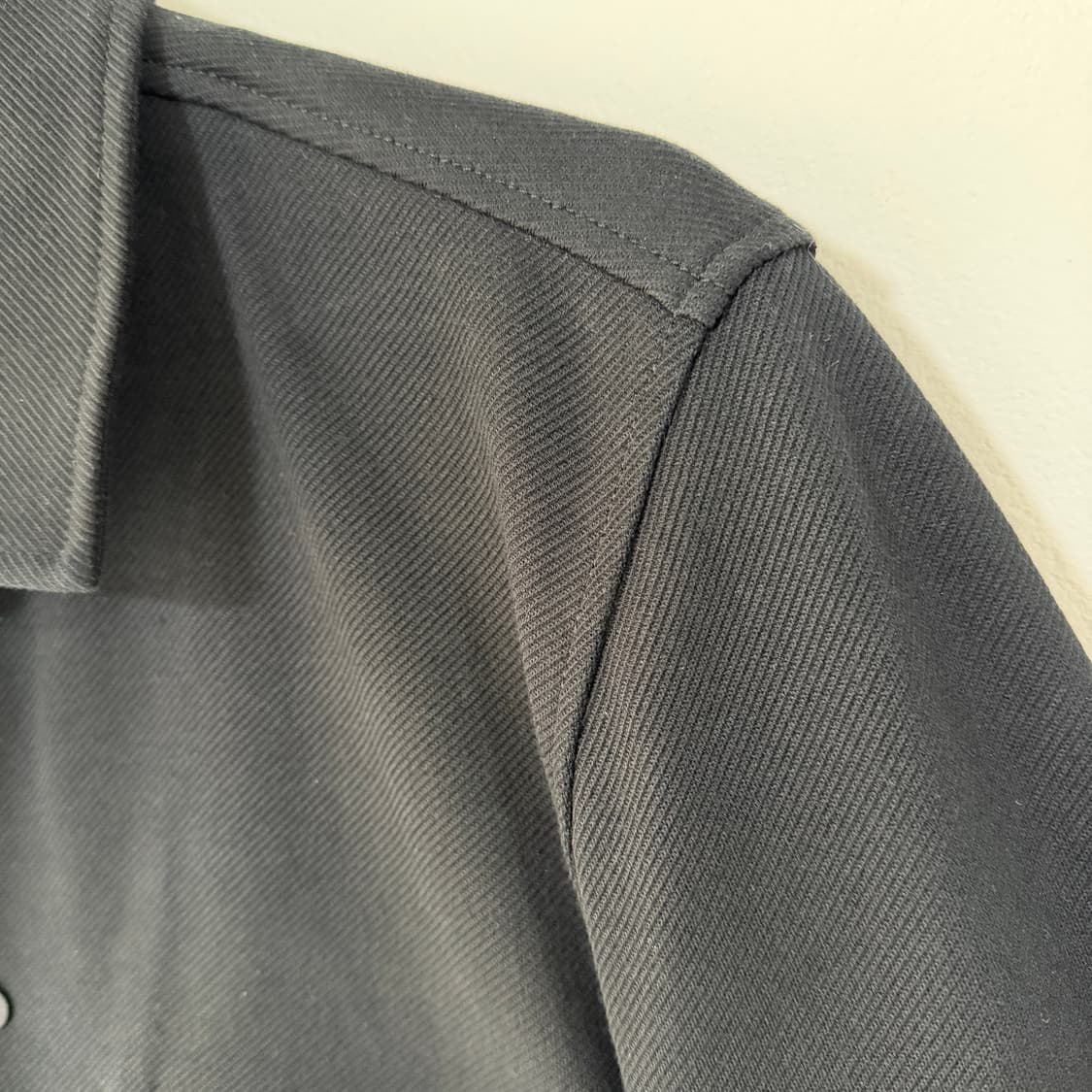 [S] COS 코스 트윌 자켓 블랙 상품이미지3