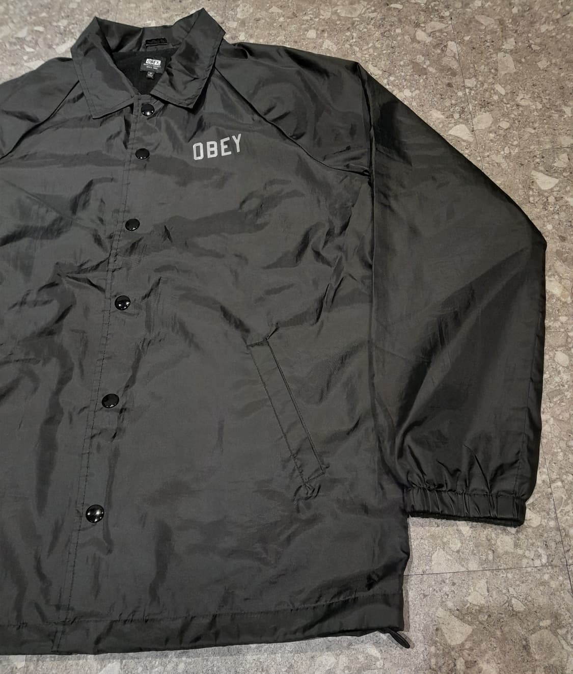💥오베이 코치자켓 블랙 (M)
 상품이미지3