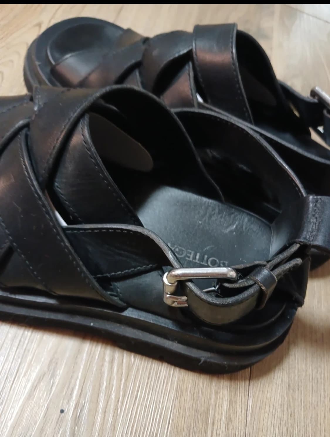 보테가 베네타 러그 플랫폼 샌들 상품이미지6