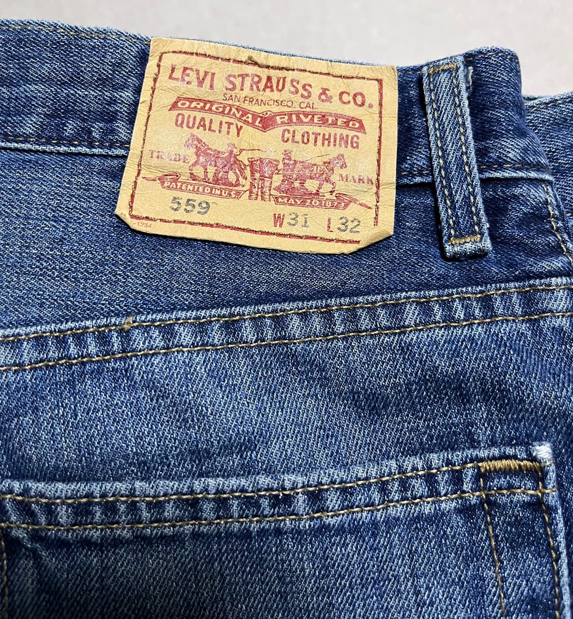 리바이스 559 청바지 - W31/L32 상품이미지3