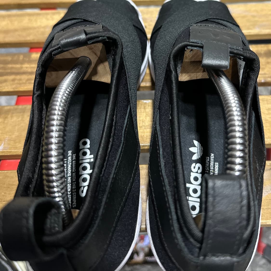 220) 아디다스 운동화 여성 여자 신발 슈퍼스타 슬립온 상품이미지5