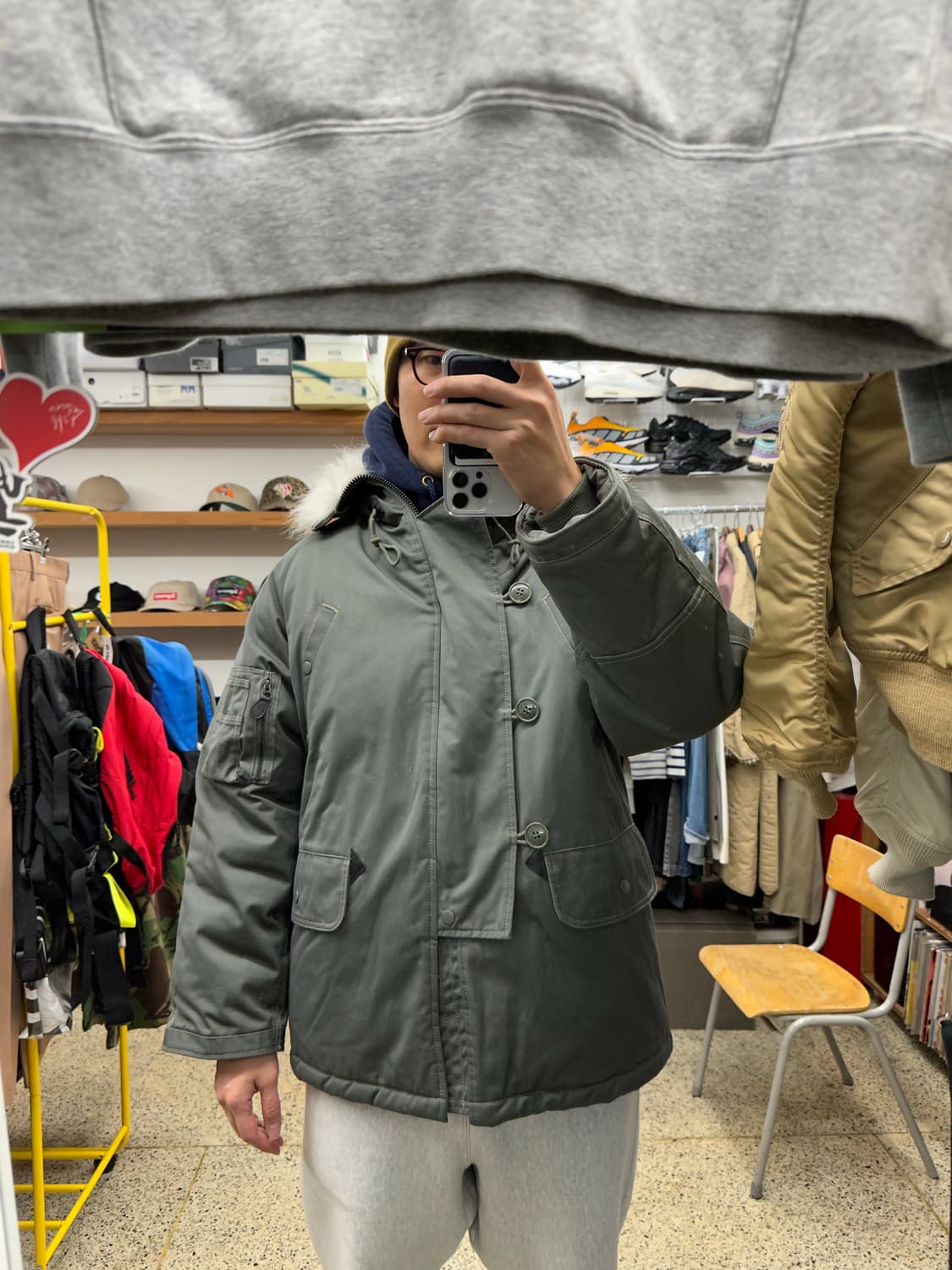 프로퍼 미군 N3B 콜드파카 상품이미지9