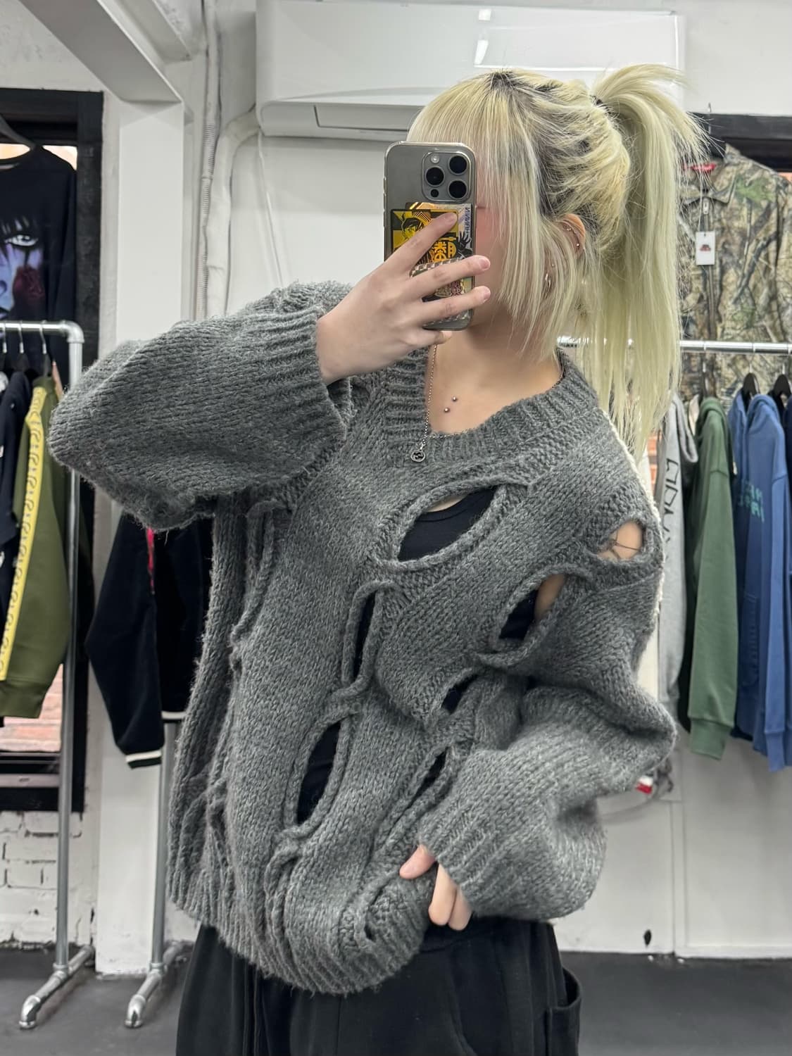 더오픈프로덕트 니트 상품이미지1