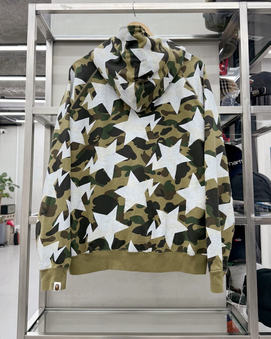 베이프 스타 00s OG 퍼스트 카모 풀집업 스웻 후디 후드집업 상품이미지4