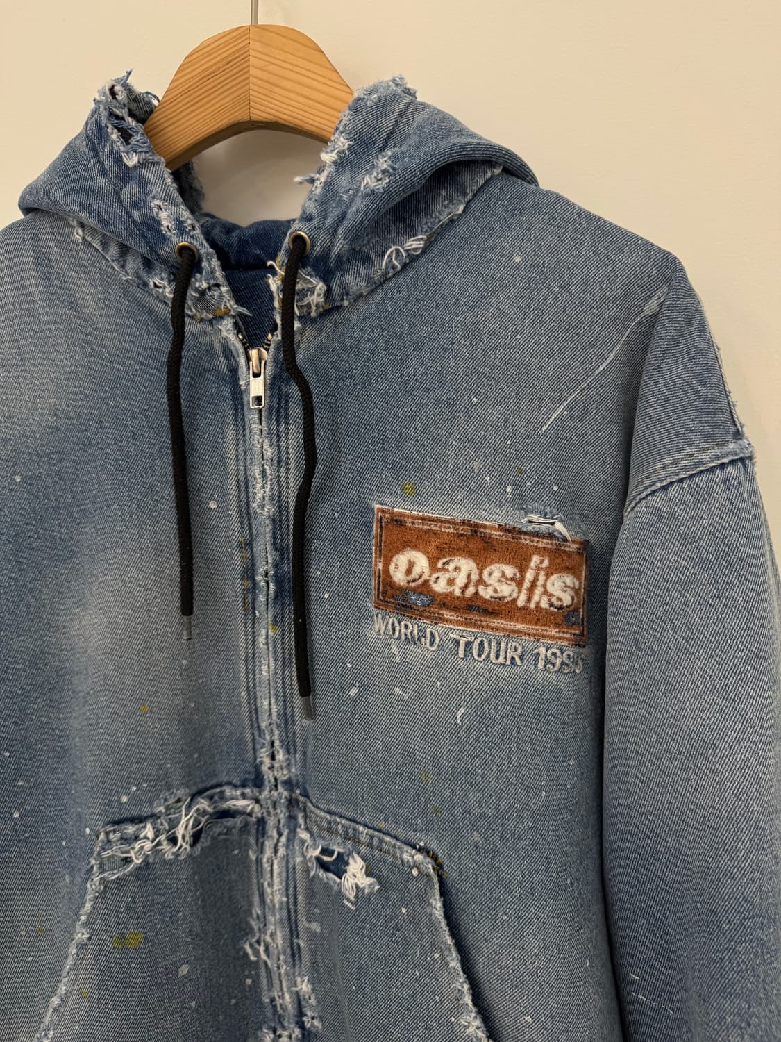 빈티지 데님 워크자켓 상품이미지4