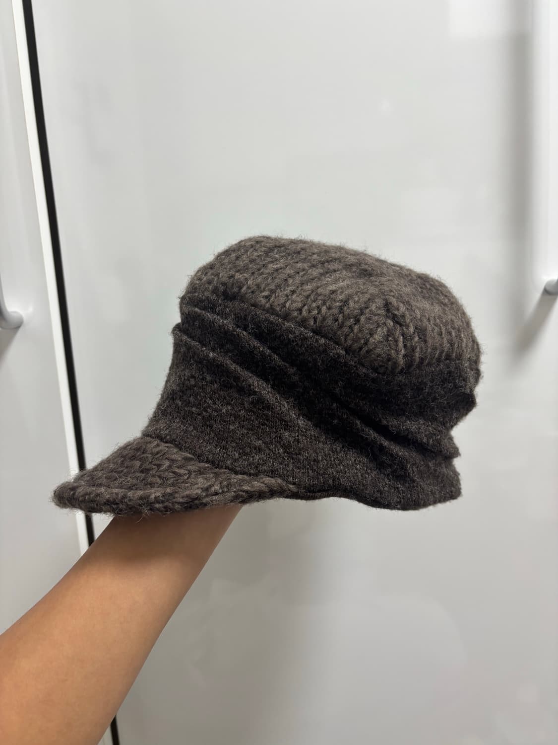 Ca4la 니트 드레이프 캡 상품이미지2