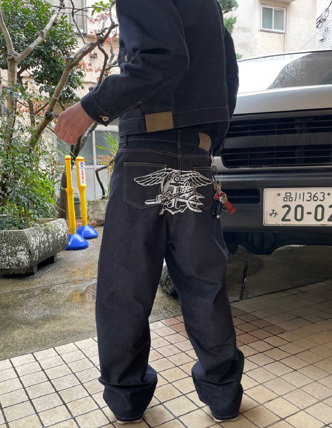 왓츠더유즈 네이비실 데님 상품이미지1