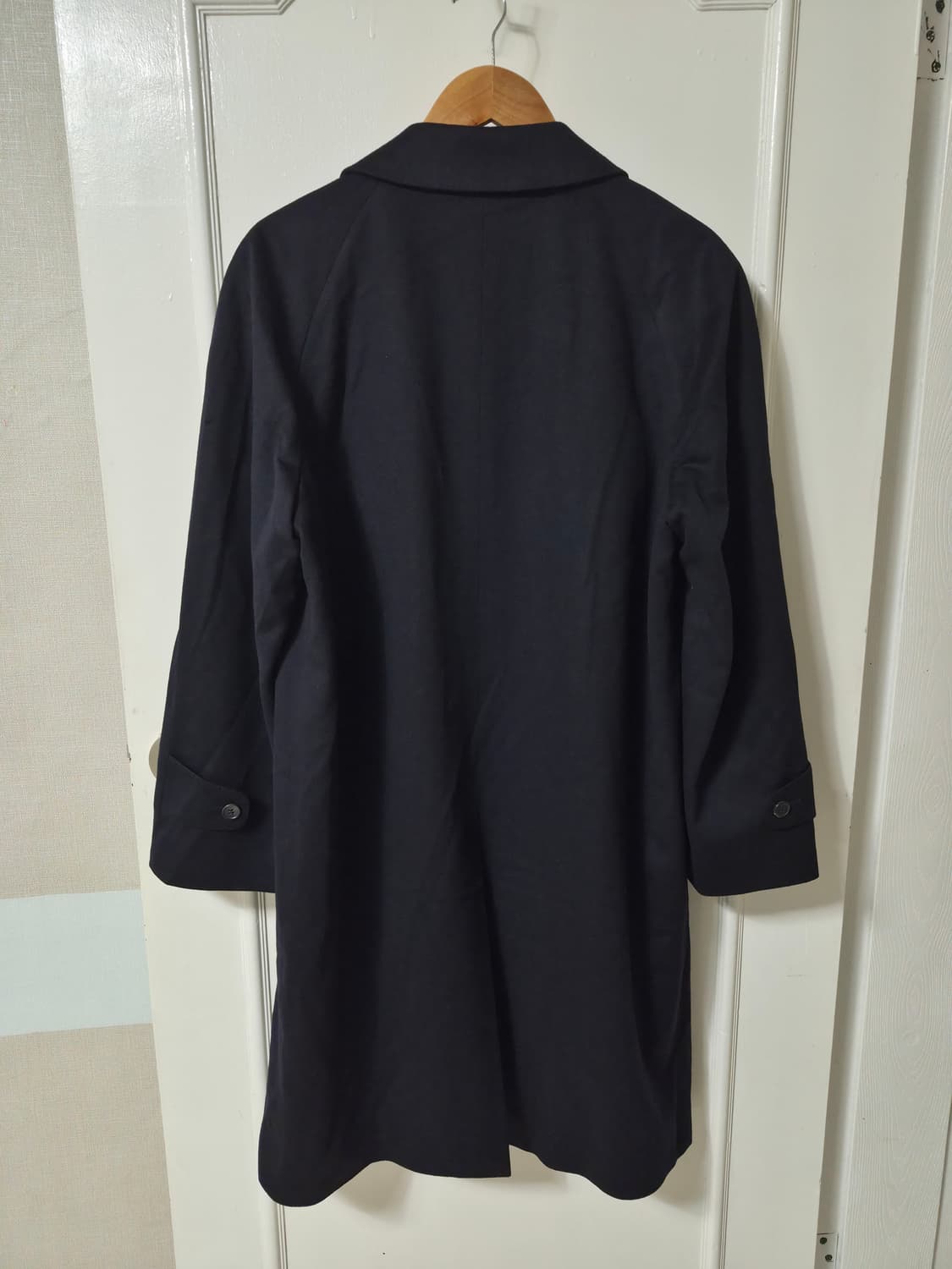 (M) 킨록앤더슨 캐시미어 맥코트 싱글코트 네이비 상품이미지6