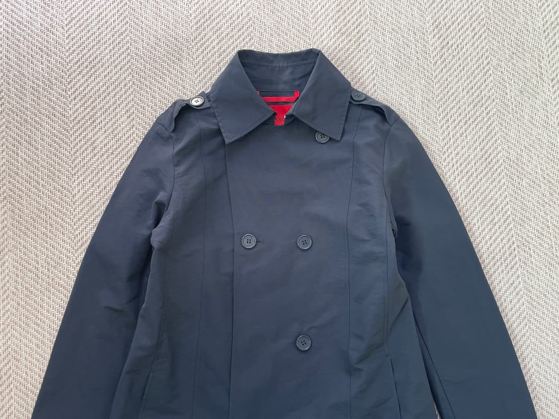 막스앤코 더블브레스트 미니멀 트렌치 코트 상품이미지3