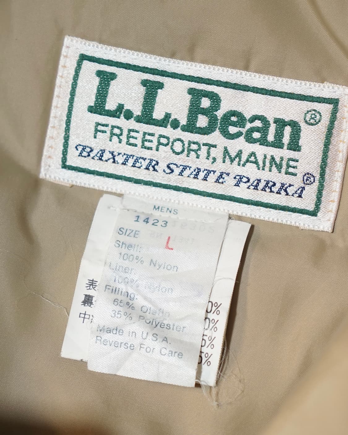 엘엘빈 80s USA 백스터 파카 상품이미지9