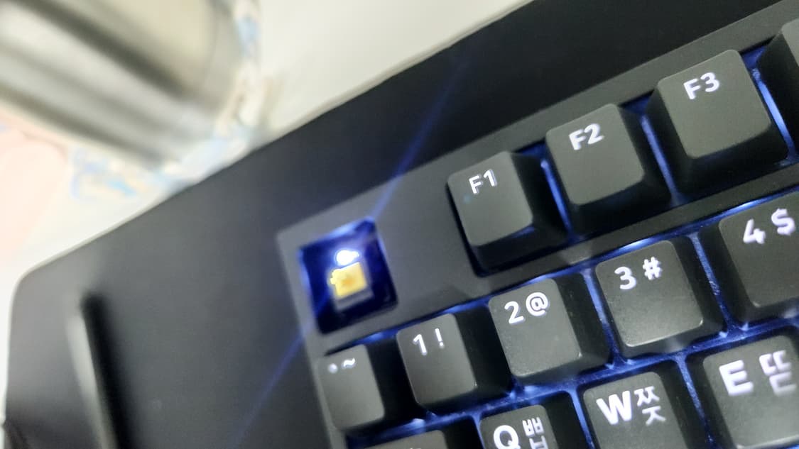 # 콕스 게이트론 게이밍 키보드 기계식 황축 ck108 급처 상품이미지10