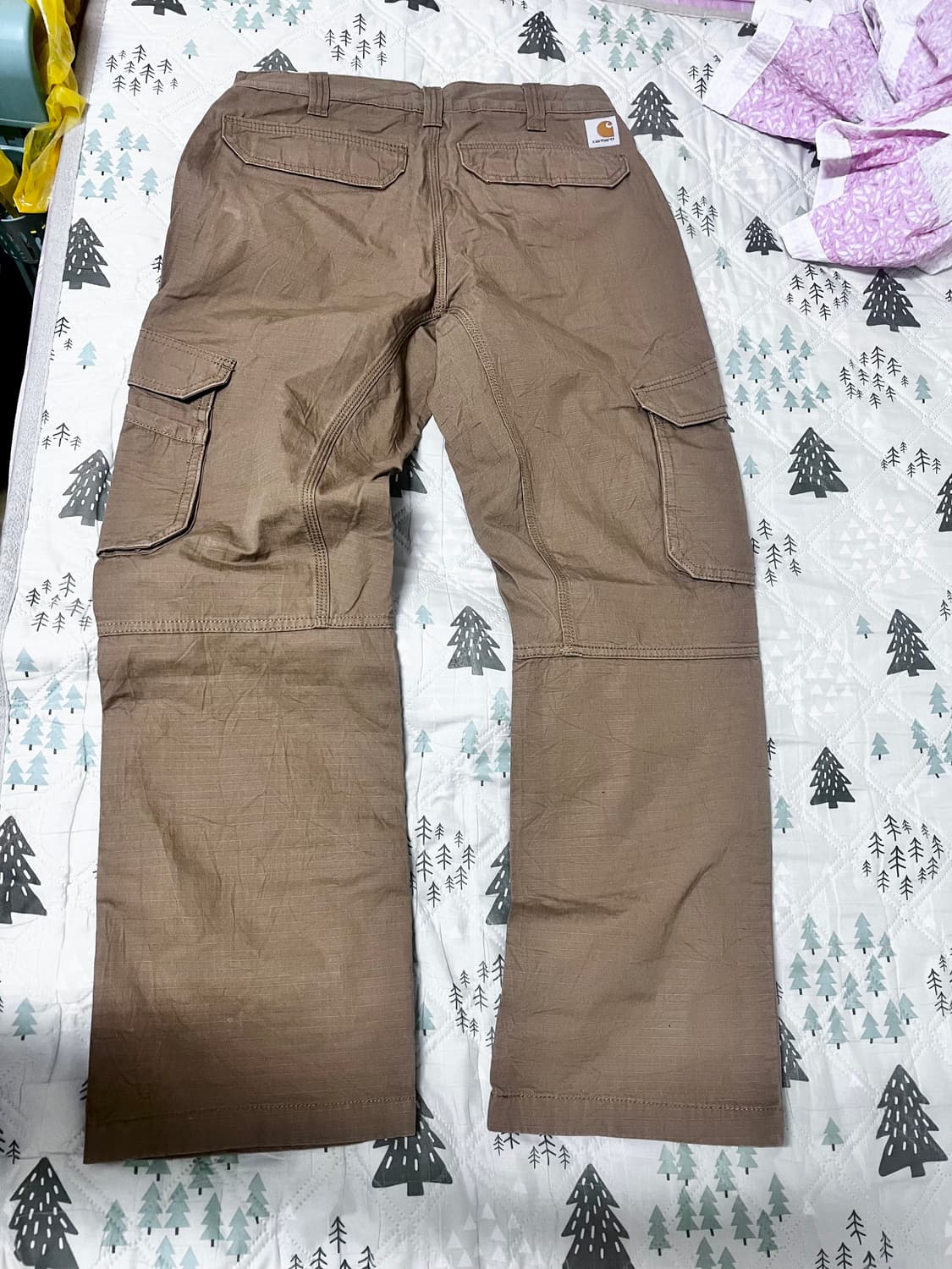 (32) 칼하트 브라운 카고 워크팬츠 상품이미지2