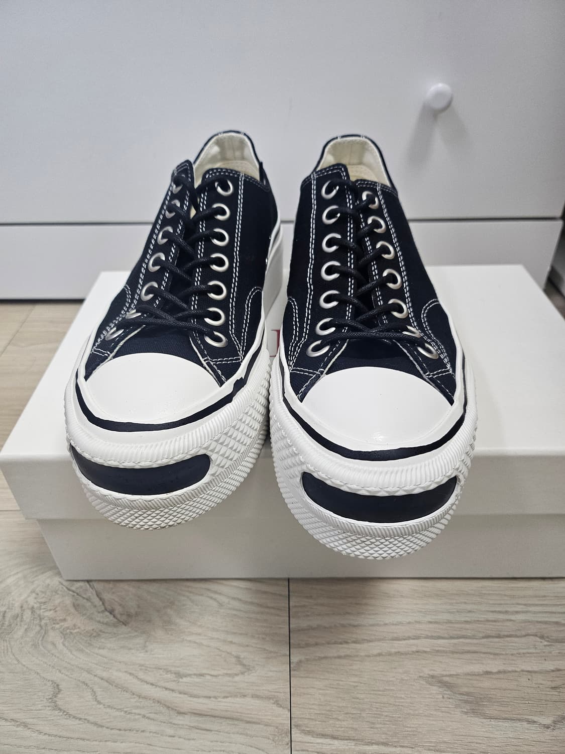 [41]KAMIYA 조이 플랫폼 컨버스 블랙 상품이미지1