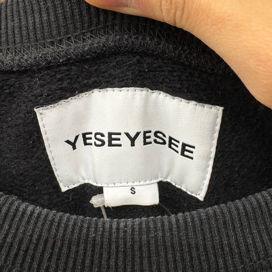 예스아이씨 블랙 키보드 맨투맨 남성S 상품이미지3