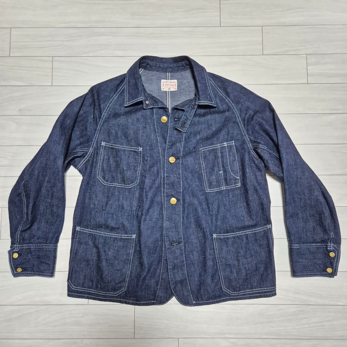 본쿠라 (BONCOURA) 커버올 데님자켓 상품이미지1