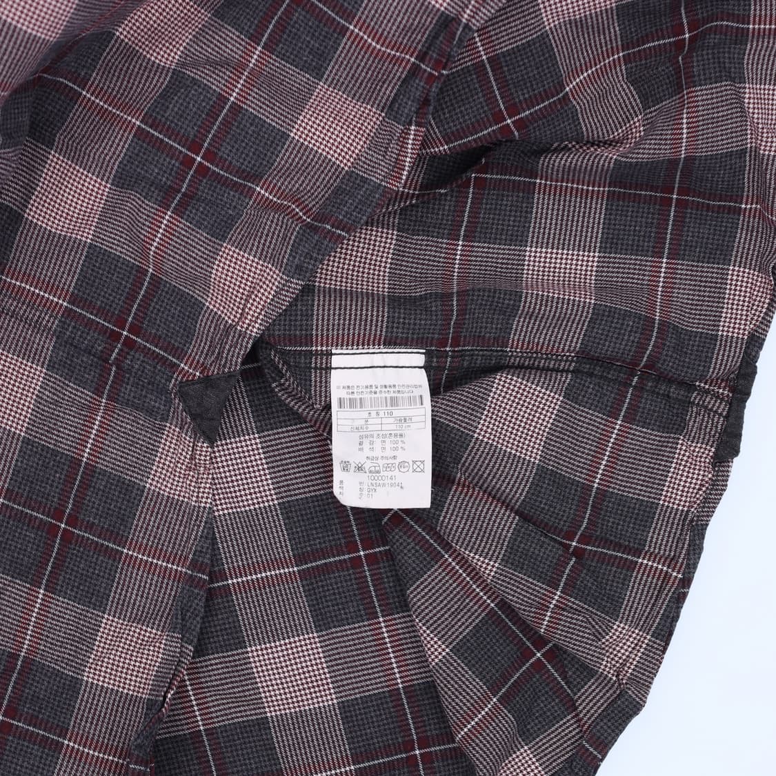 [110] 잭니클라우스 골프 체크 셔츠 1215H1 상품이미지4