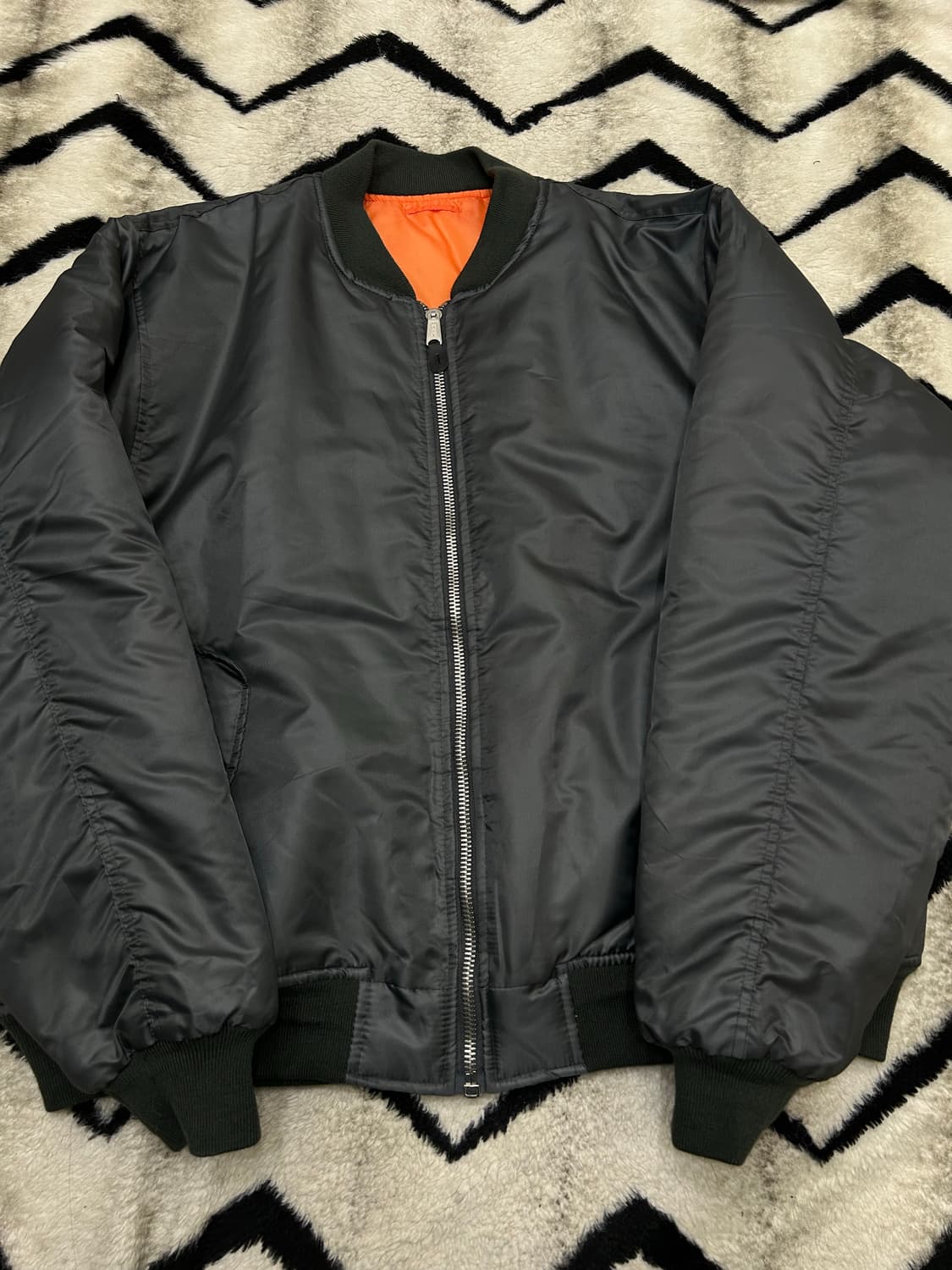 [5XL]로스코 양면 Ma-1 봄버 항공 자켓 상품이미지1