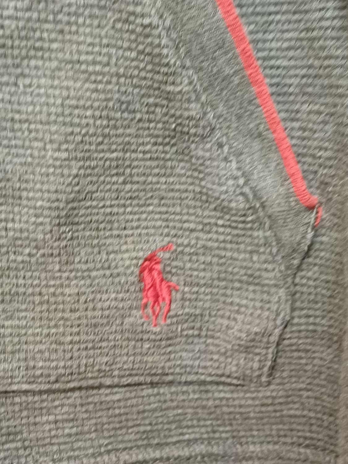 L)폴로 와플 니트 후드티  상품이미지3