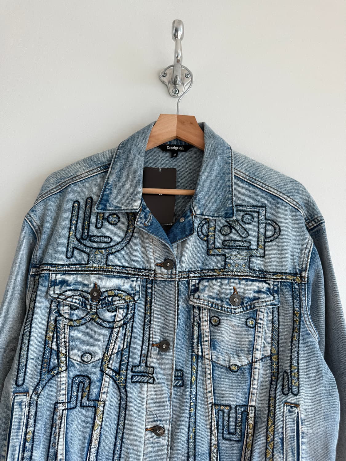 데시구알(Desigual) 자수 데님 자켓 상품이미지2