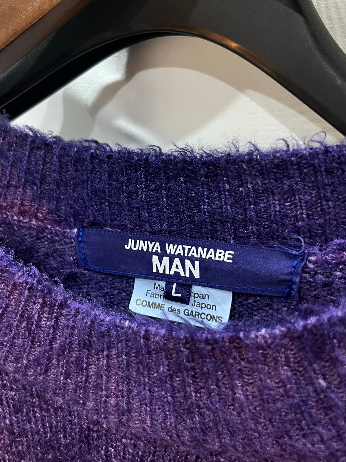 꼼데가르송 준야 와타나베 타이 다이 니트 스웨터 L 상품이미지5