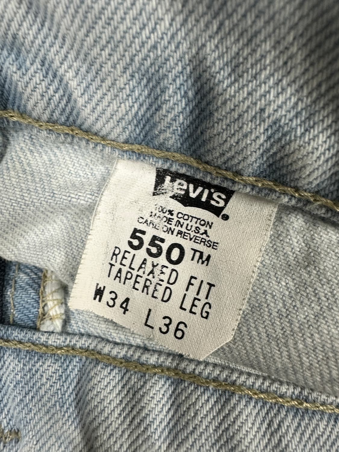 90s 빈티지 리바이스 550 상품이미지7