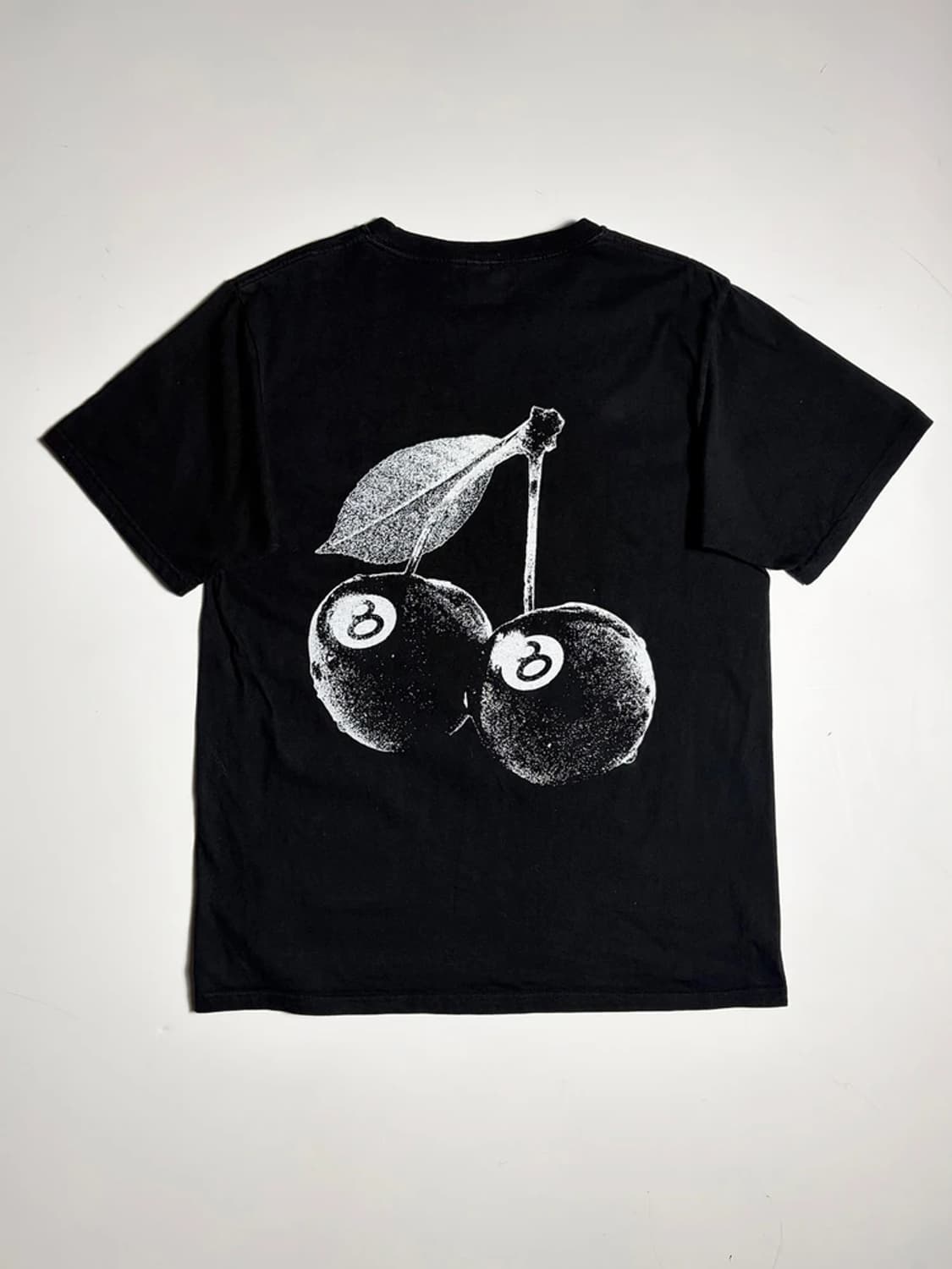 스투시 STUSSY 체리 그래픽 코튼 반팔 티셔츠 R1532 상품이미지1