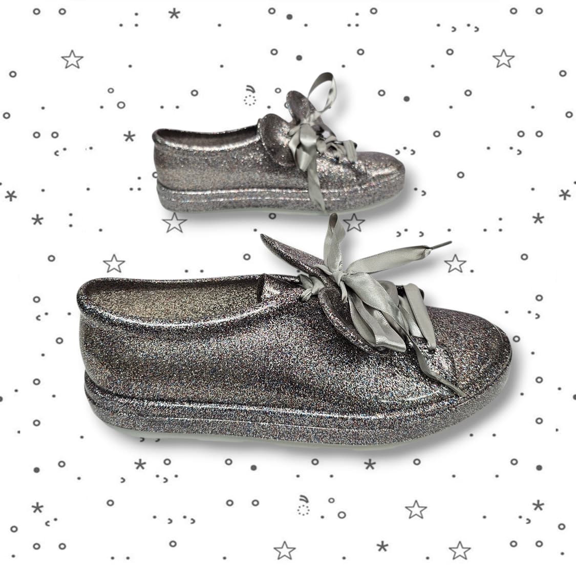 245 Melissa 멜리사 미키마우스 글리터 스니커즈 상품이미지3