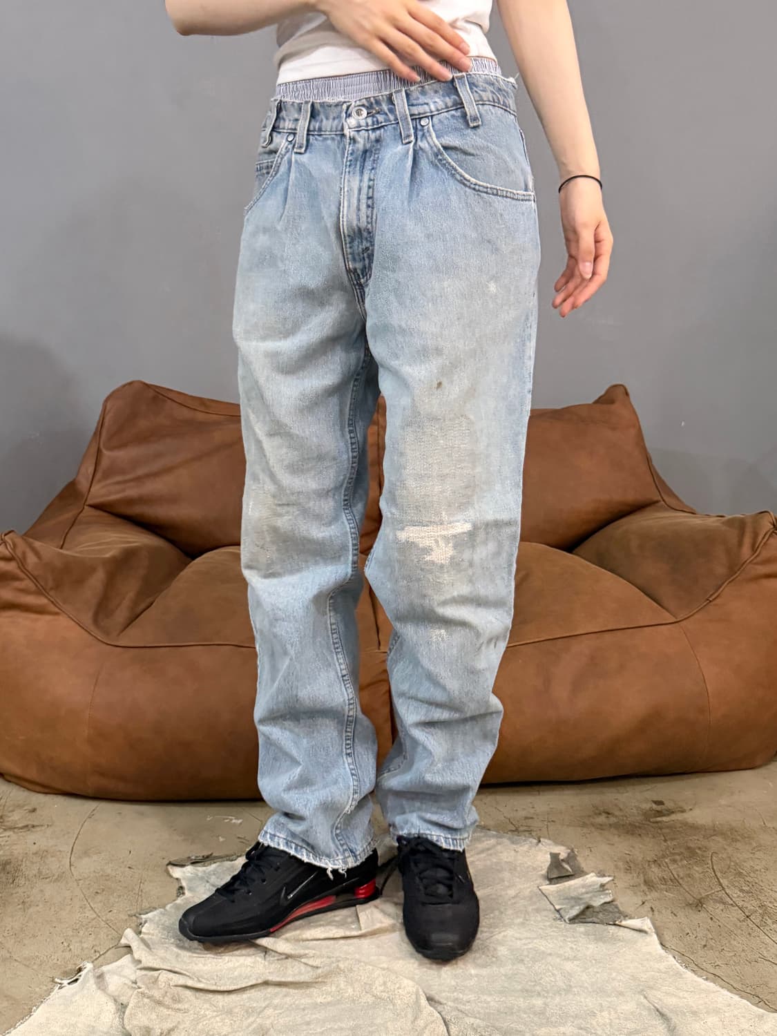 90‘s MADE IN USA 🇺🇸  리바이스 실버탭 루즈핏 상품이미지5