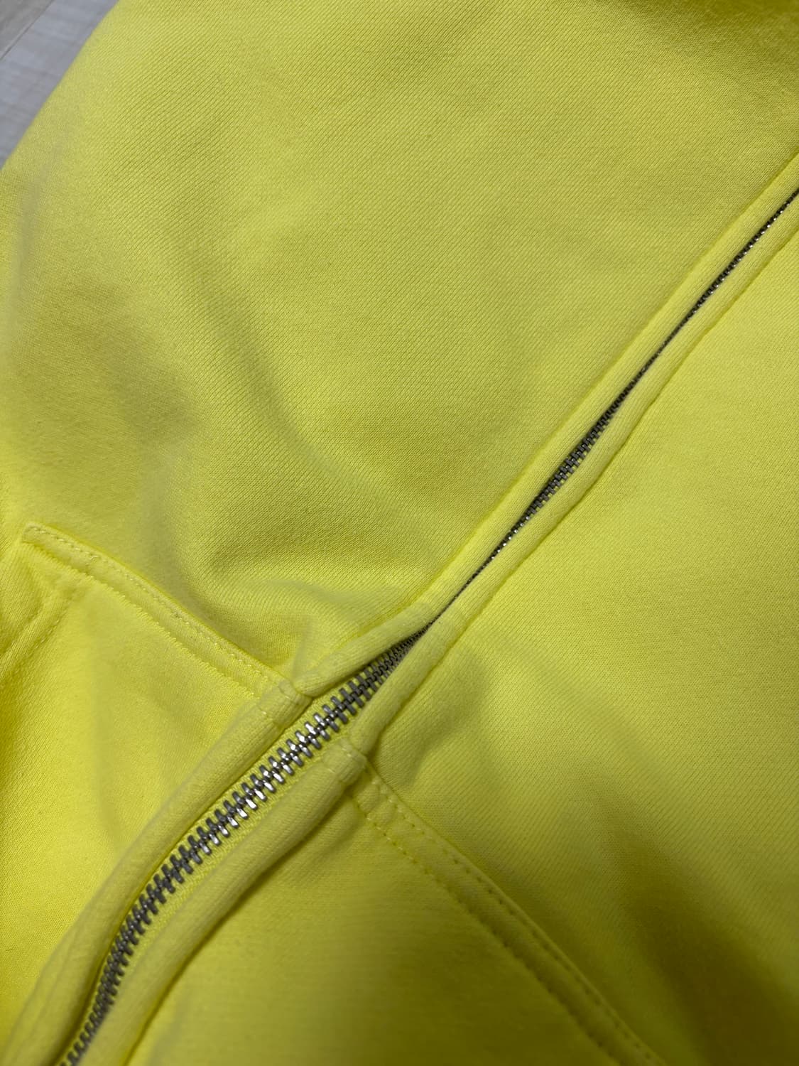 스투시 베이직 후드집업 레몬 상품이미지7