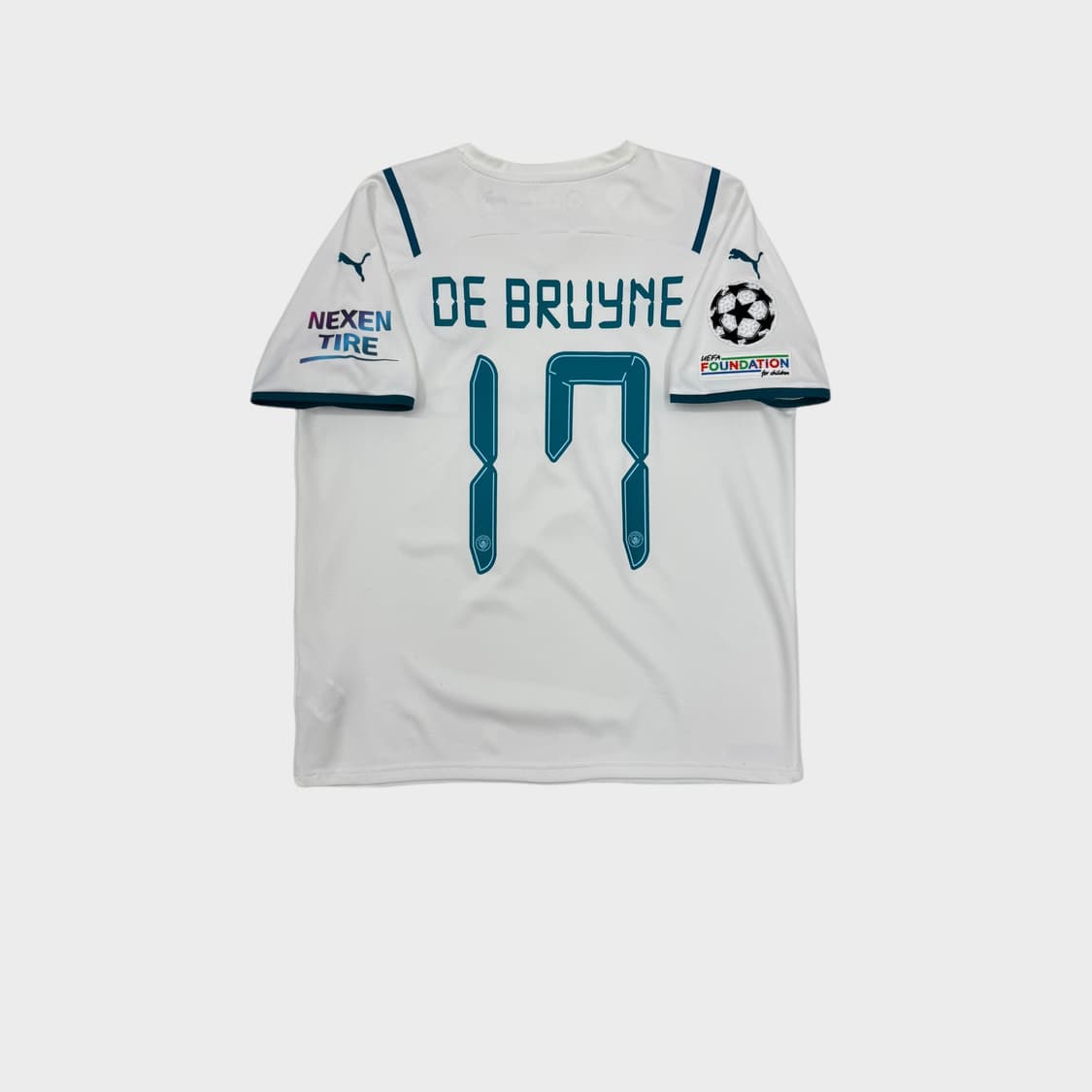 21-22 맨체스터 시티 어웨이 No.17 케빈 데브라위너 상품이미지2