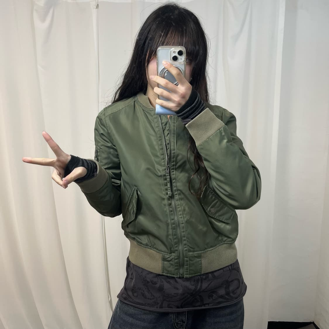 Hollister Bomber Jacket 상품이미지2