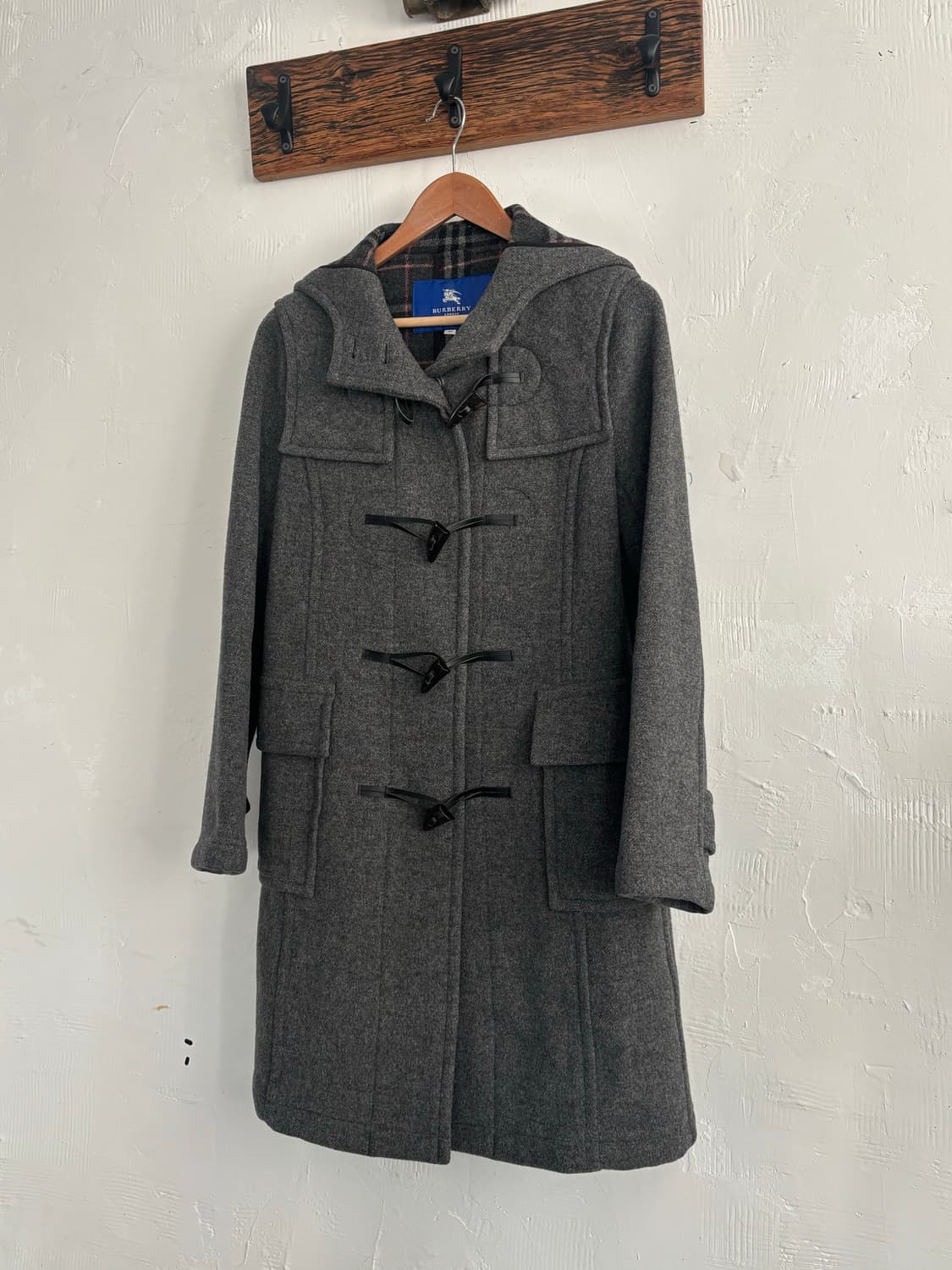 Burberry 버버리 블루라벨 울 더플 코트  상품이미지1