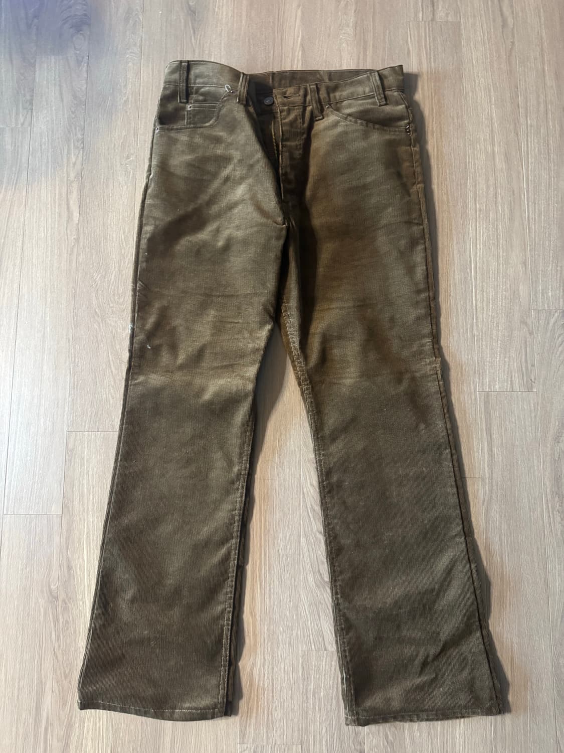 [34x30]리바이스 517 90s made in usa 브라운 상품이미지1