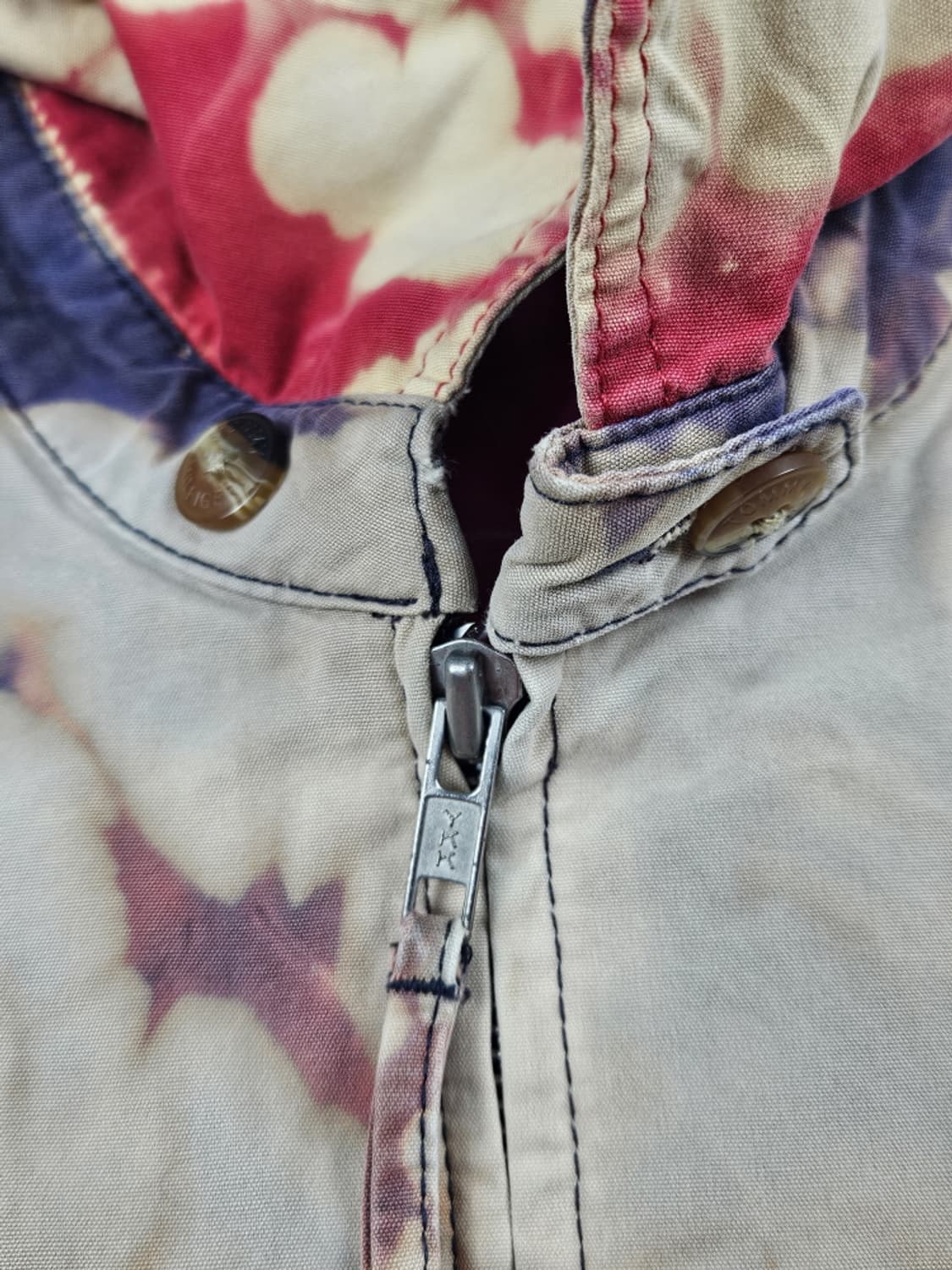 타미힐피거 다잉 워시드 커스텀 블루종 자켓 ( XL ) / 10104 상품이미지7