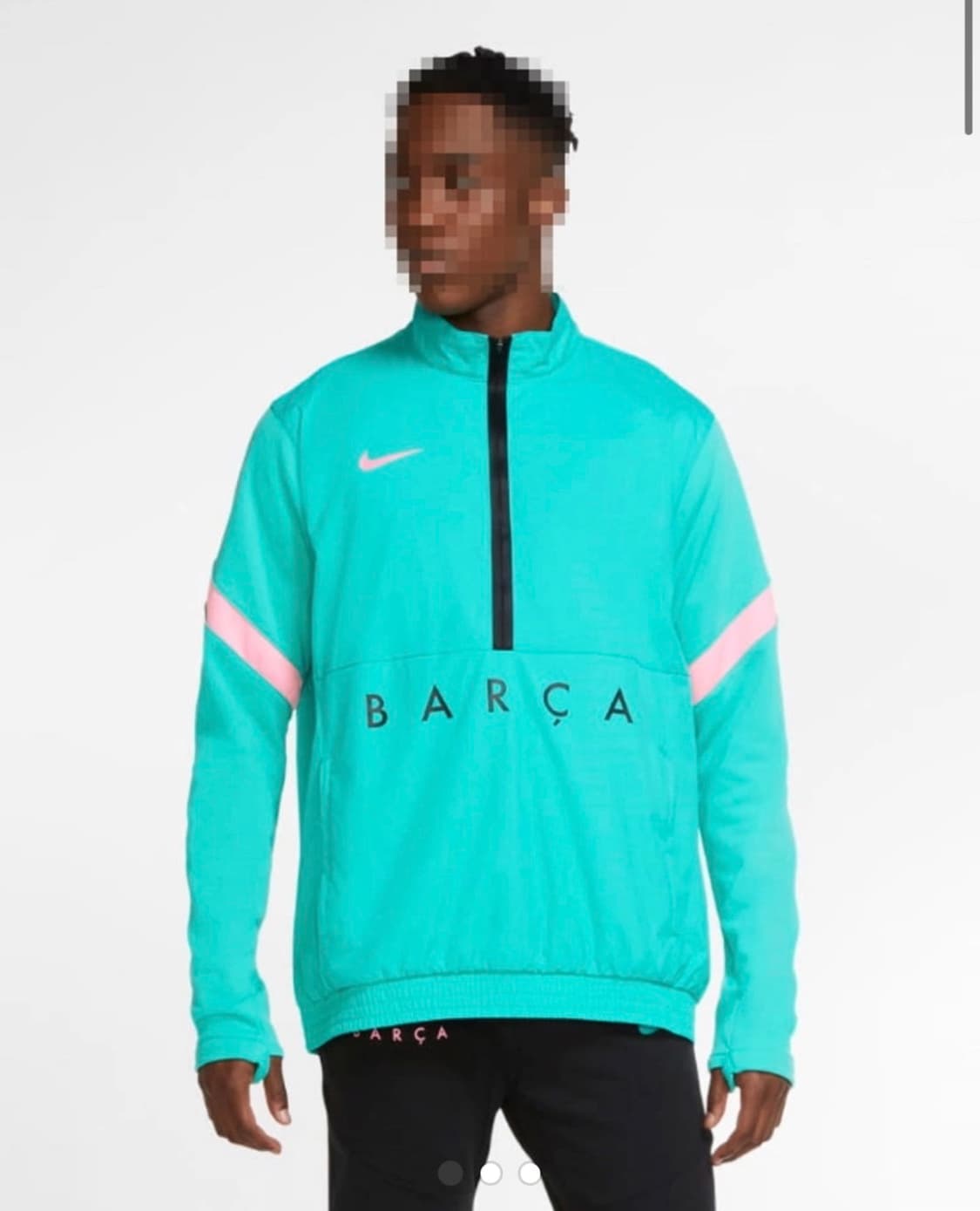 20-21 바르셀로나 우븐 트랙 자켓 XL(110)사이즈 팝니다 상품이미지1