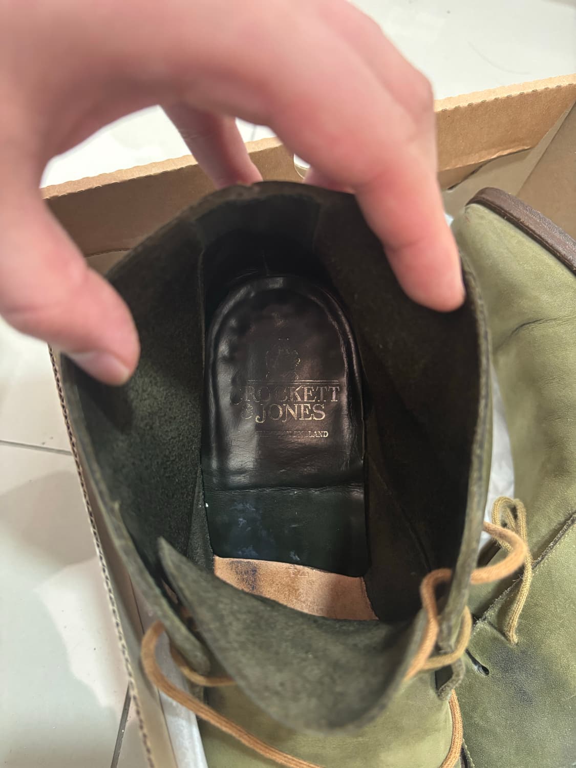 크로켓앤존스 스웨이드 처카부츠 상품이미지4