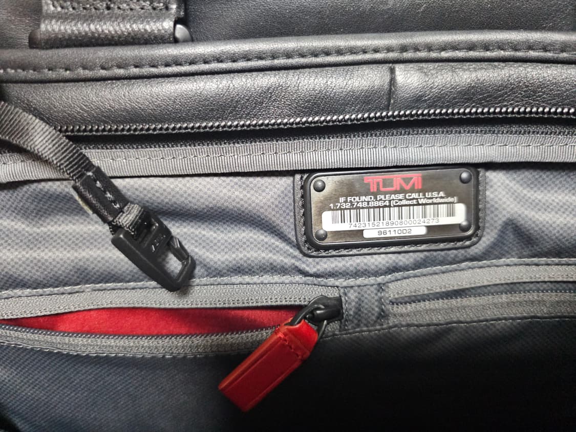 투미 알파 II 슬림 디럭스 포트폴리오 서류가방 상품이미지6