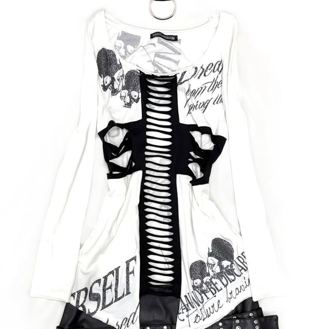 ghost of larlem punk T-shirt 상품이미지1