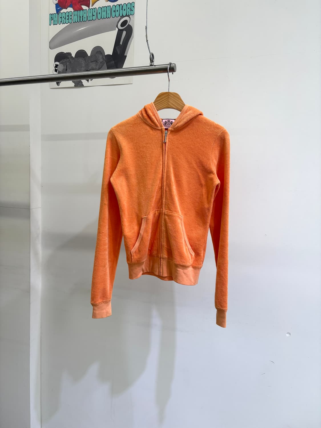 JUICY COUTURE (Made in USA) 후드집업 상품이미지1