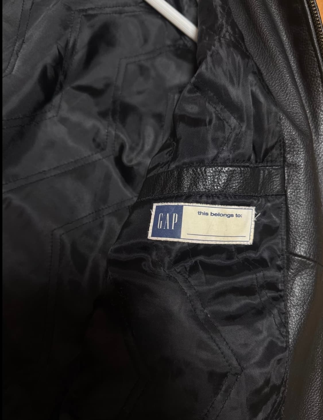 GAP 레더자켓  상품이미지6