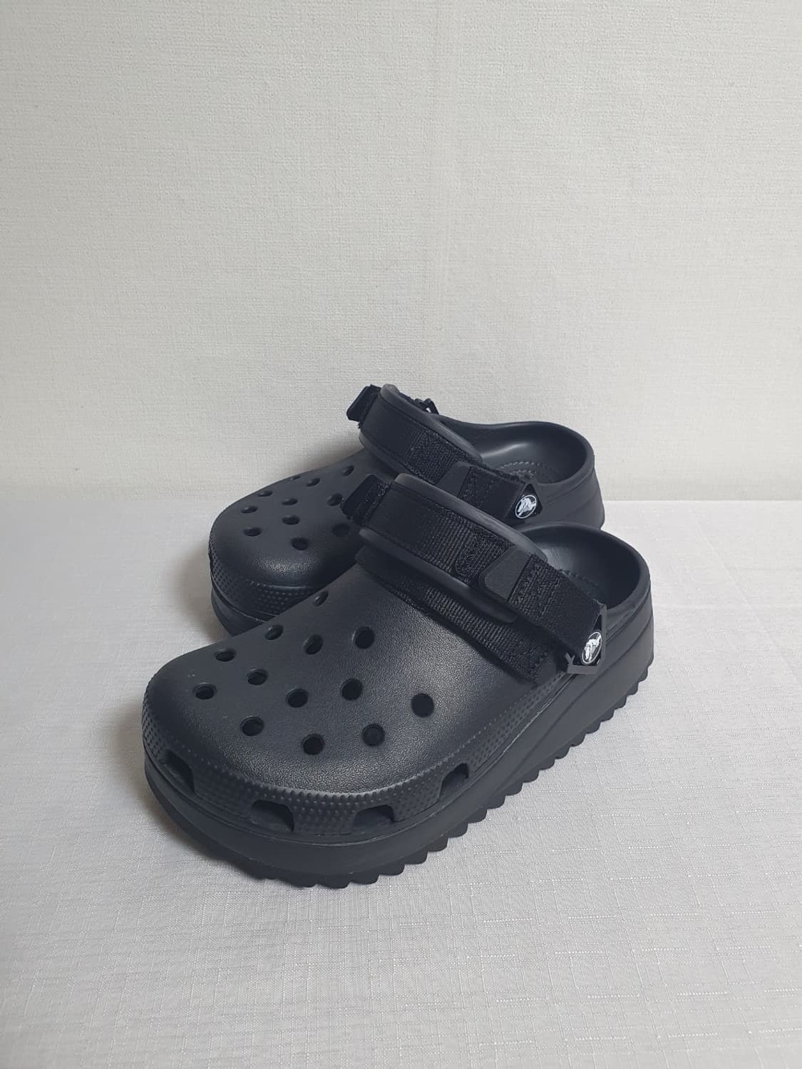 크록스 클래식 하이커 클로그 샌들 블랙 230mm 상품이미지1