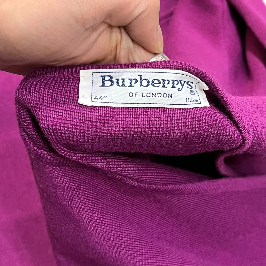  버버리 금장 롱가디건 y14309 상품이미지7