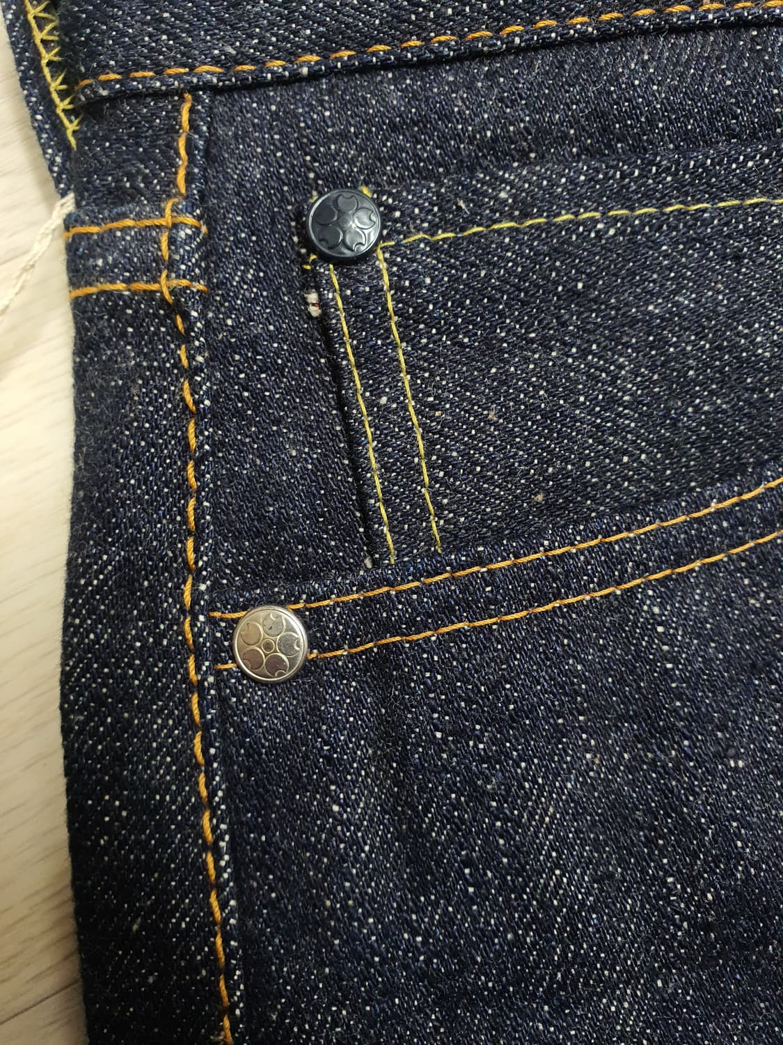 오카야마 데님 x 사무라이진 toshi 17oz 새상품 상품이미지3