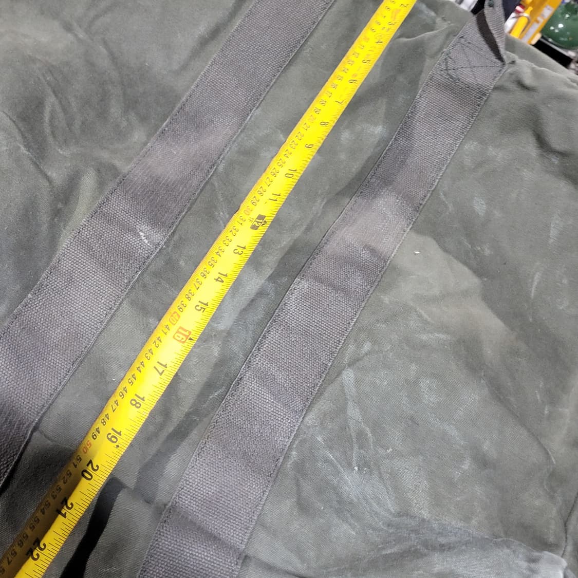 미 빈티지 캔버스 대형 공군 더플백 상품이미지7