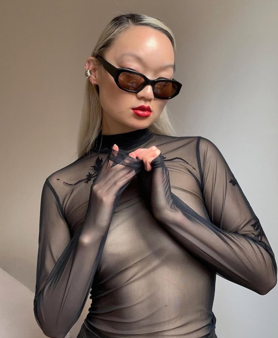 (당배)미스치프 메쉬 탑 상품이미지4