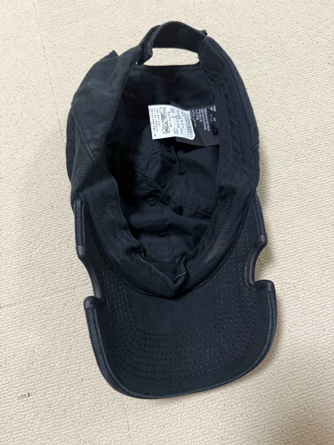 발렌시아가 블랙 3B 스포츠 아이콘 트랙수트 볼캡 상품이미지4