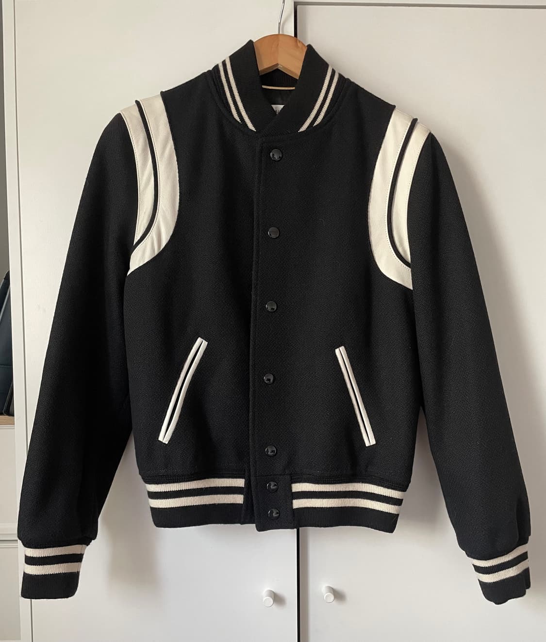 생로랑 W테디 울 재킷 38 상품이미지1