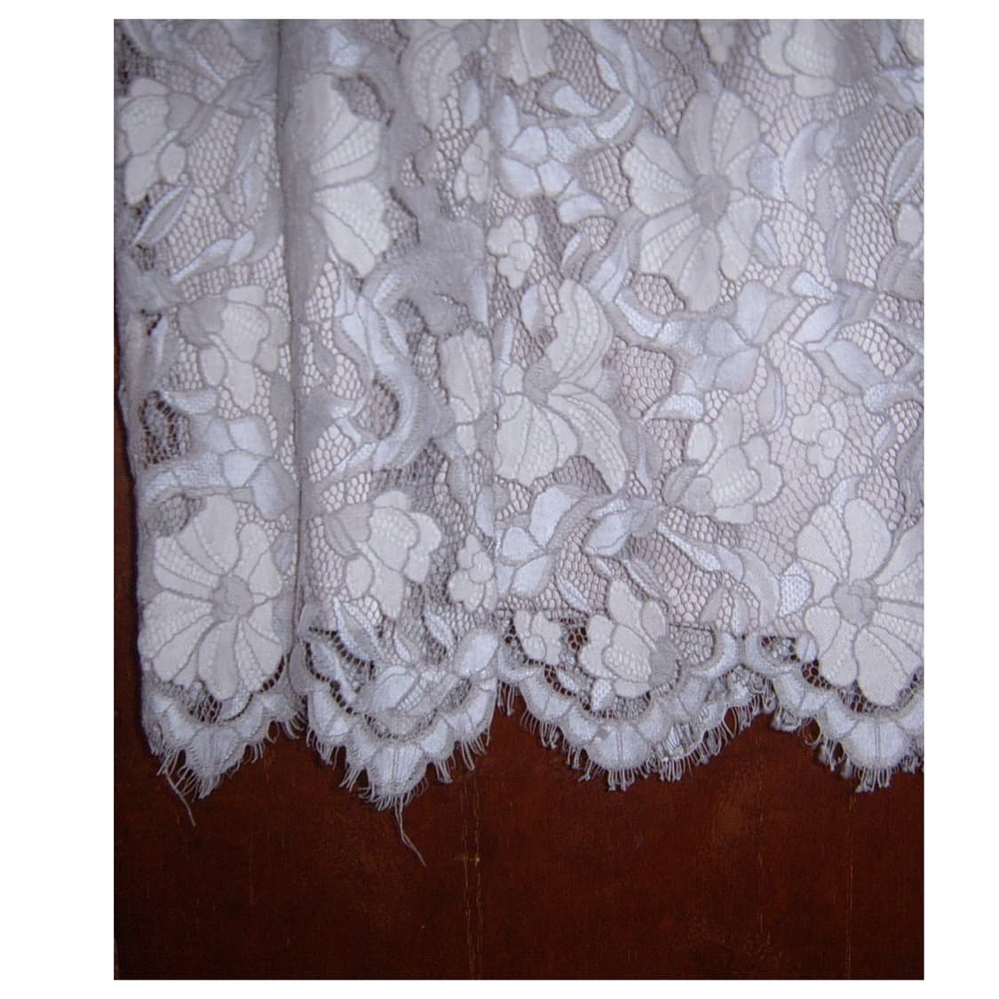 Floral Lace Midi Skirt 상품이미지2